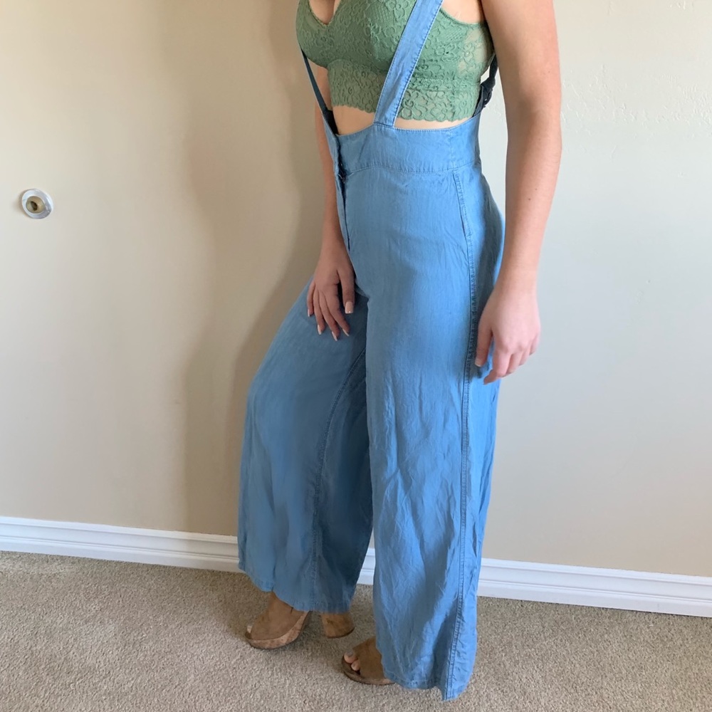 Denim Overalls